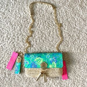 Lily Pulitzer purse and key fob